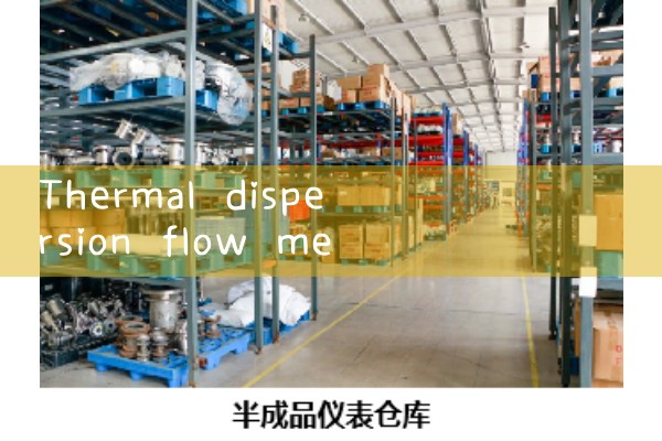thermal dispersion flow meter|heat flow meter